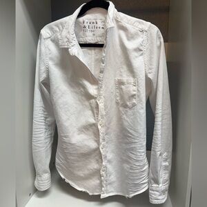 Frank & Eileen Classic White Button Down Shirt Barry